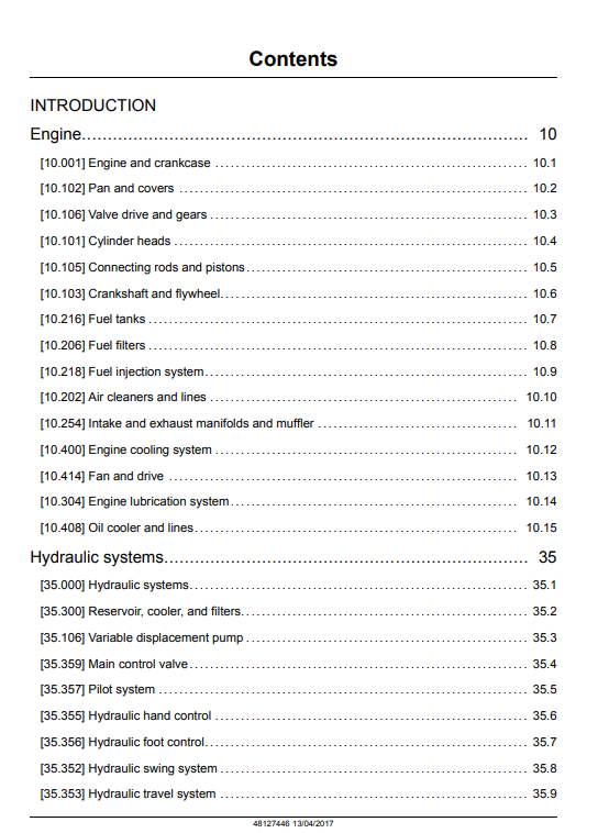 New Holland E17C Mini Excavator Service Manual - Image 3