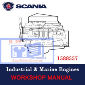 Scania 12 Engine Workshop Manual, displaying essential graphics and guidelines for engine maintenance and troubleshooting