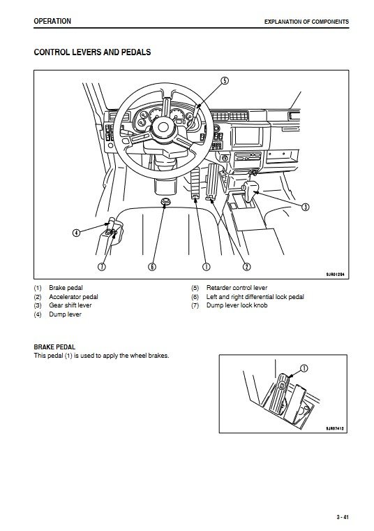 Komatsu HM350-1 Japan Dump Truck Operation and Maintenance Manual - Image 6