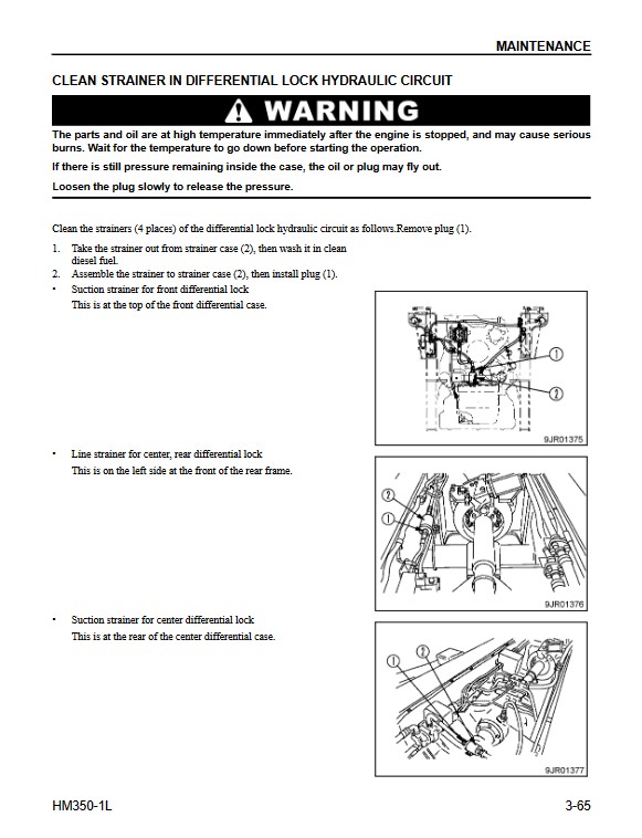 Komatsu HM350-1 Dump Truck Operation and Maintenance Manual - Image 4