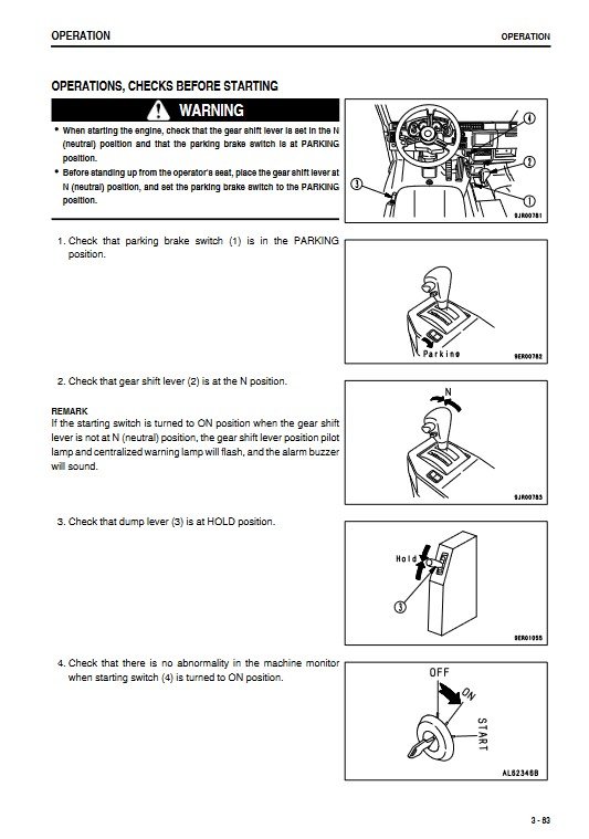 Komatsu HM350-1 Japan Dump Truck Operation and Maintenance Manual - Image 5