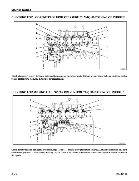Komatsu HM350-1 Dump Truck Operation and Maintenance Manual - Image 6