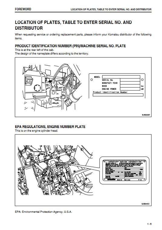 Komatsu HM350-2 Japan Dump Truck Operation and Maintenance Manual - Image 5