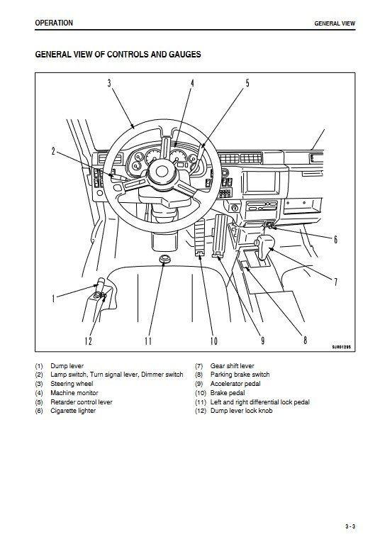 Komatsu HM350-2 Japan Dump Truck Operation and Maintenance Manual - Image 6