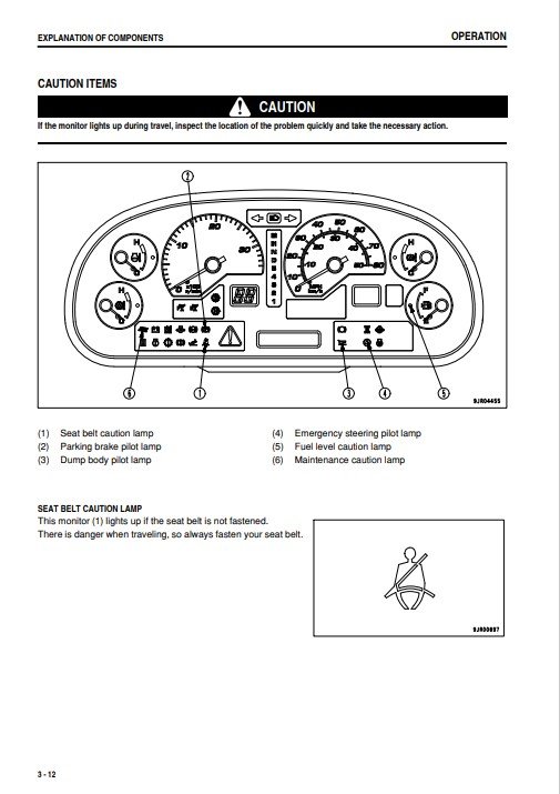 Komatsu HM400-2 Japan Dump Truck Operation and Maintenance Manual - Image 5