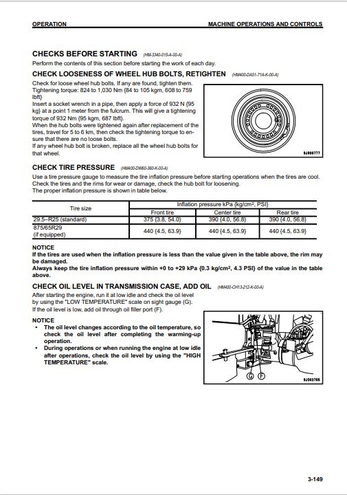 Komatsu HM400-3 Japan Dump Truck Operation and Maintenance Manual - Image 4
