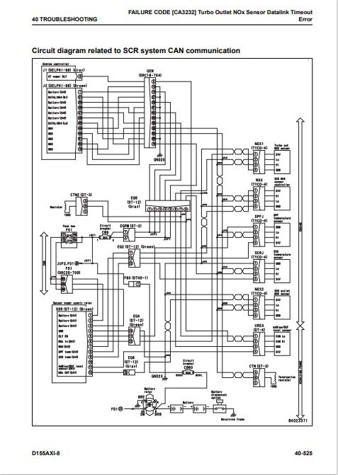 Komatsu D155AXI-8 Japan Bulldozer Workshop Manual - Image 4