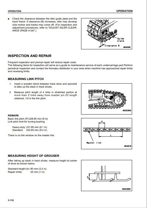 Komatsu D155AX-5 Japan Bulldozer Operation and Maintenance Manual - Image 4