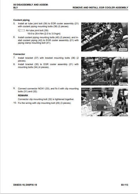 Komatsu D85EXi-18, Komatsu D85PXi-18 Bulldozer Workshop Manual - Image 6
