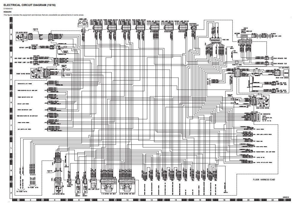 Komatsu D155AXI-8 Japan Bulldozer Workshop Manual - Image 8