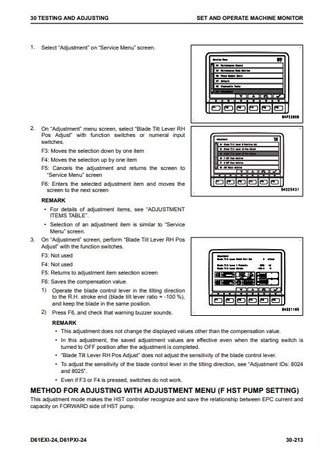 Komatsu D61EXi-24, Komatsu D61PXi-24 Bulldozer Workshop Manual - Image 8