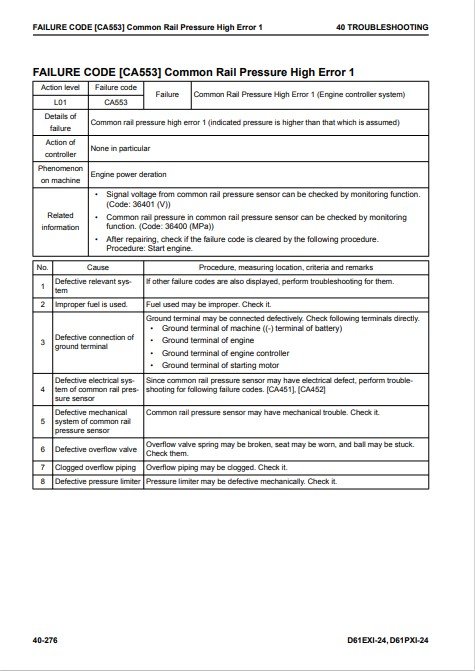 Komatsu D61EXi-24, Komatsu D61PXi-24 Bulldozer Workshop Manual - Image 9