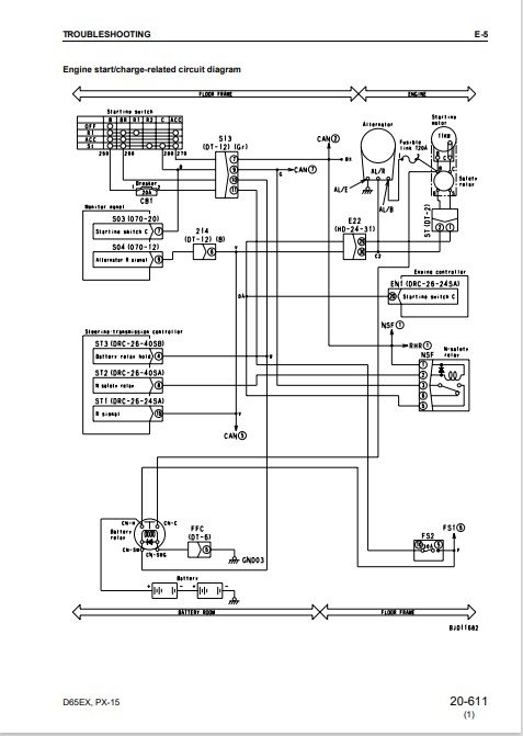 Komatsu D65EX-15, Komatsu D65PX-15, Komatsu D65WX-15 Bulldozer Workshop Manual - Image 7