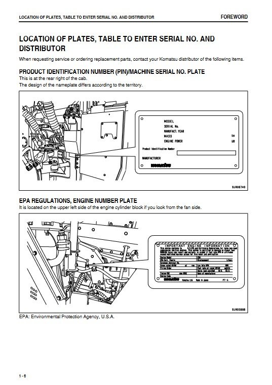 Komatsu HM300-2 Japan Operation and Maintenance Manual - Image 5