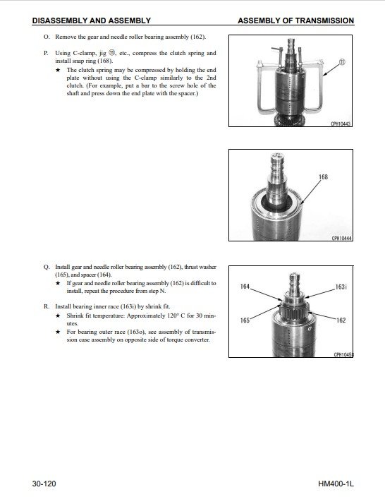 Komatsu HM400-1 USA Dump Truck Workshop Manual - Image 9