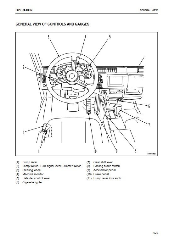 Komatsu HM300-2 Japan Operation and Maintenance Manual - Image 6