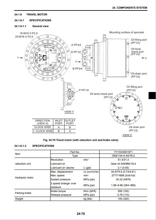 Kobelco SK135SR-LC-2 Excavator Workshop Manual - Image 7