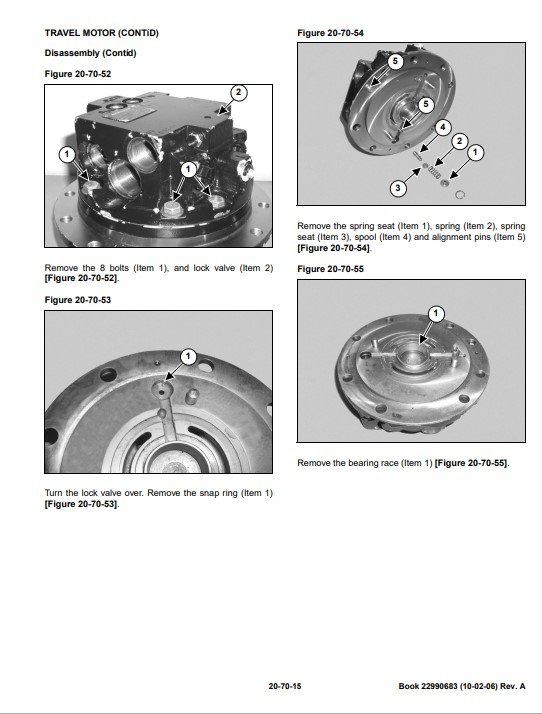 Ingersoll Rand ZX75 Excavator Service Repair Manual - Image 5