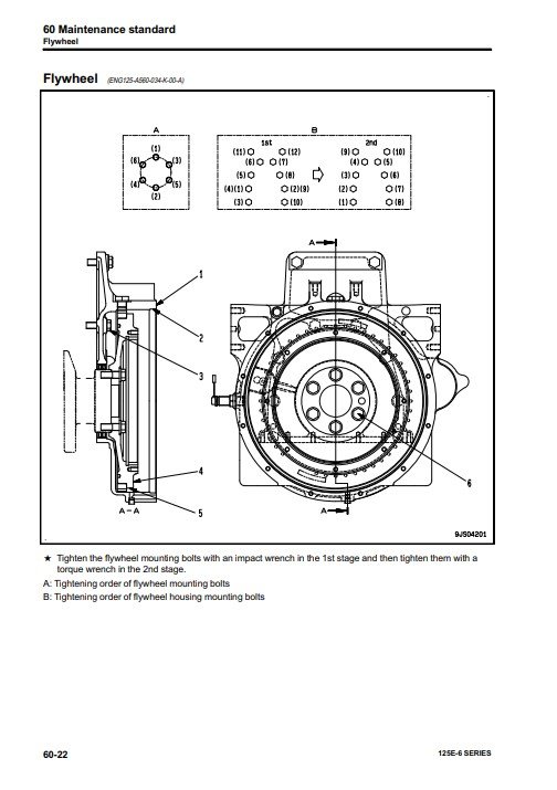 Komatsu 125E-6 Engine Series Workshop Manual - Image 4