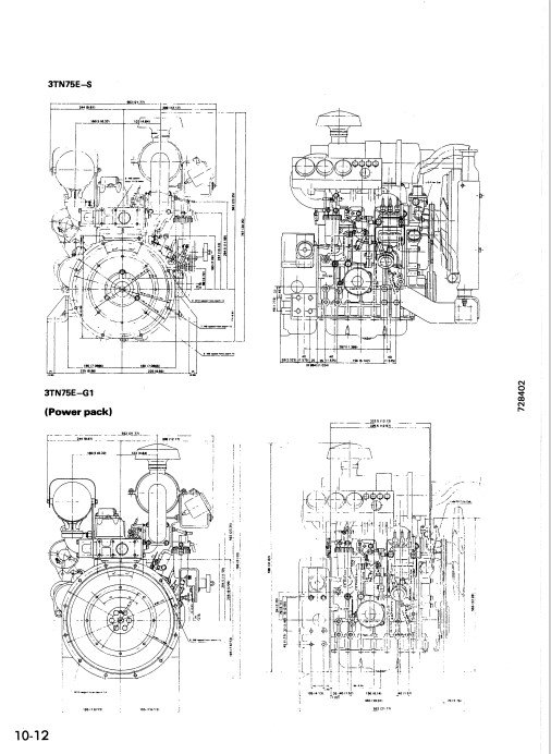 Komatsu 3D72-2, 3D75-2, 3D78-1, 3D84-2 Engine Series Workshop Manual - Image 6