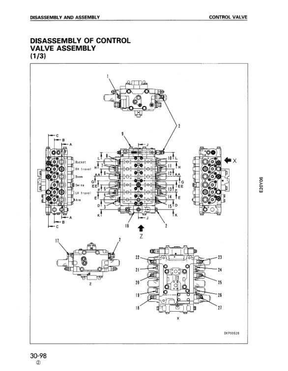 Komatsu PC200-6 Excavator Workshop Repair Manual - Image 3