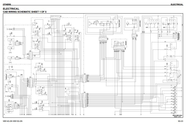 Komatsu WB140-2N, Komatsu WB150-2N USA Backhoe Loader Workshop Manual - Image 9