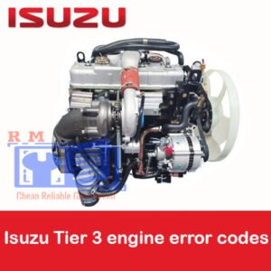 isuzu diesel engine fault codes