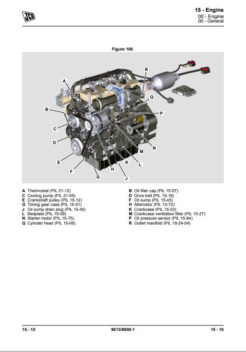 JCB 155 JCB 175 Skid Steer Service Repair Manual - Image 7