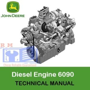 John Deere 6090 Diesel Engine technical manual, illustrating key features and maintenance procedures for optimal performance