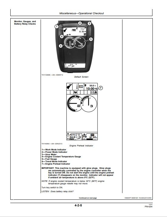 John Deere 250GLC Excavator Operator's Manual - Image 5