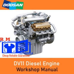 the Doosan DV11 Diesel Engine Workshop Manual, highlighting engine components and service procedures
