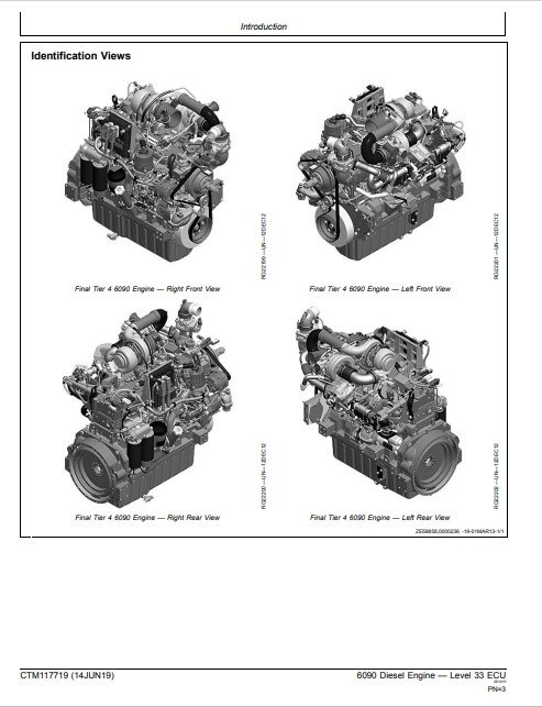 John Deere 6090 Diesel Engine Technical Manual - Image 3