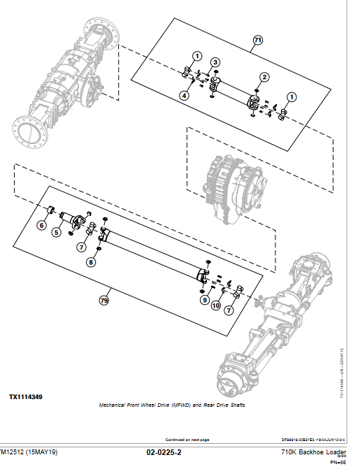 John Deere 710K Backhoe Loader Repair Technical Manual - Image 5