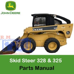 Parts Manual for John Deere 325 and 328 Skid Steers, including diagrams and detailed information for effective maintenance