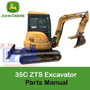 John Deere 35C ZTS Excavator parts manuals, providing essential information on parts and maintenance