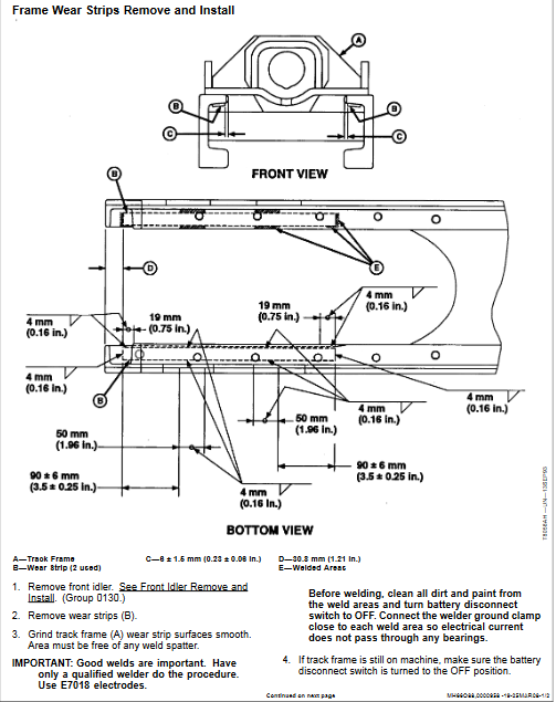 John Deere 450J, John Deere 550J, John Deere 650J Crawler Dozer Repair technical Manual - Image 5