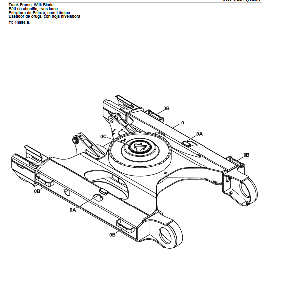John Deere 135G Excavator Parts Manual - Image 5