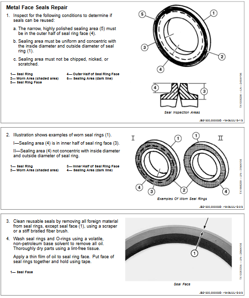 John Deere 135G Excavator Repair Technical Manual - Image 6