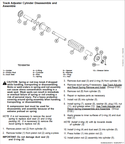 John Deere 200D, John Deere 200DLC Excavator Repair Technical Manual - Image 4