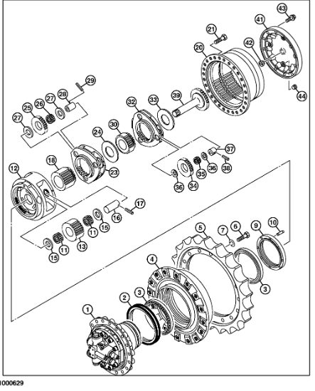 John Deere 225DLC Excavator Repair Technical Manual - Image 3