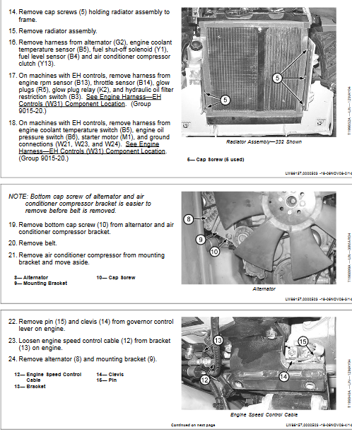 John Deere 325 and John Deere 328 Skid Steer Repair Technical Manual - Image 3