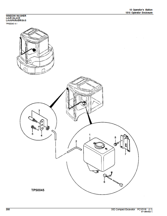 John Deere 35D Compact Excavator Parts Catalog - Image 6