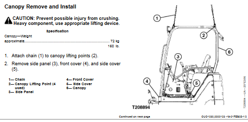 John Deere 35D, John Deere 50D Excavator Technical Repair Manual - Image 3