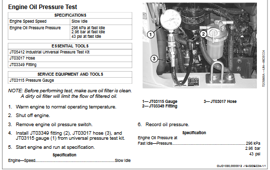 John Deere 35D and John Deere 50D Excavator Operation and Tests Manual - Image 3