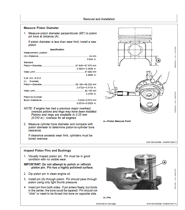 John Deere 35D and John Deere 50D Excavator Technical Repair Manual - Image 6