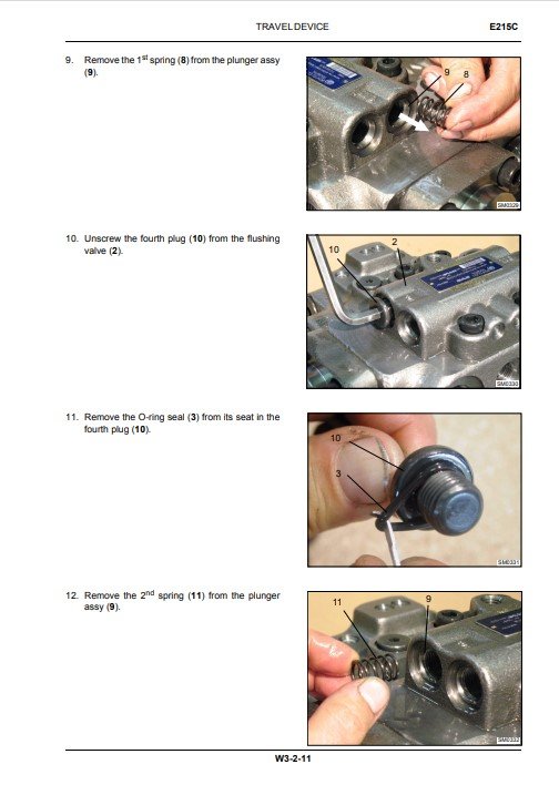 New Holland E215C, New Holland E245C Excavator Service Repair Manual - Image 3