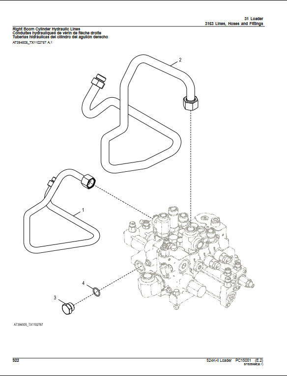 John Deere 524K-II Loader Parts Manual - Image 5