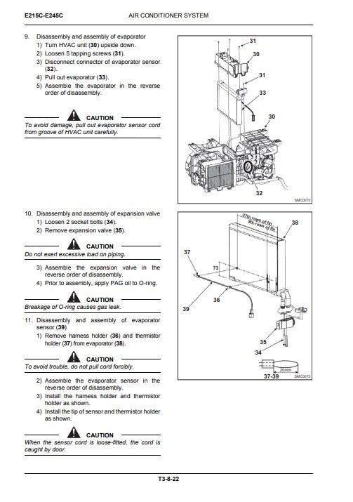 New Holland E215C, New Holland E245C Excavator Service Repair Manual - Image 6