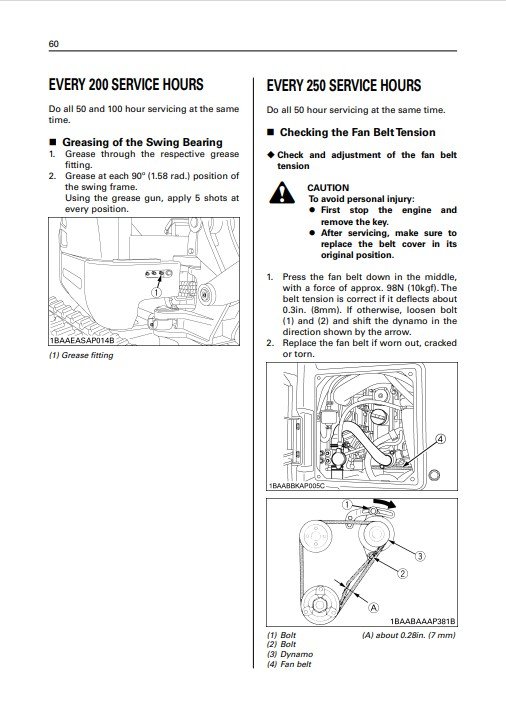 Kubota L2501 Tractor Workshop Manual - Image 4