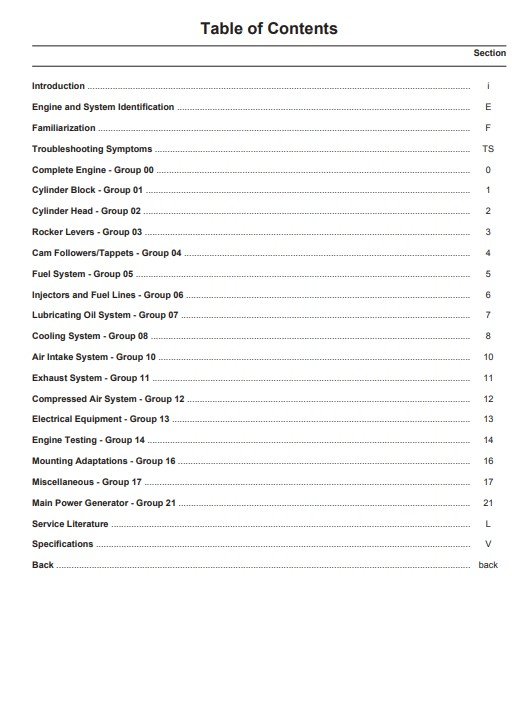 Cummins C Series Engines Troubleshooting and Repair Manual - Image 4